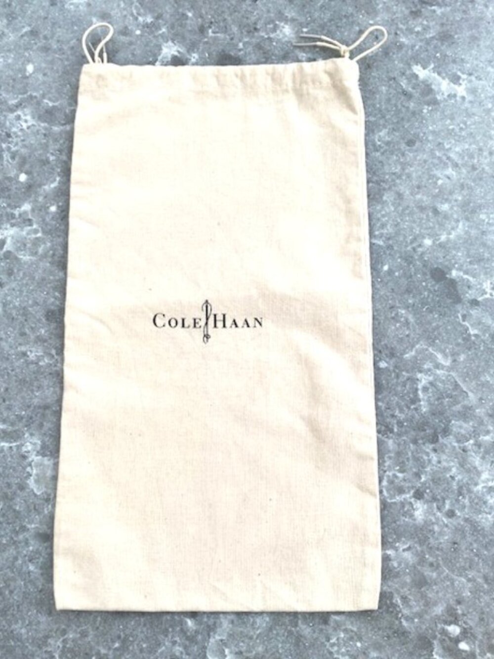 Cole Haan Dust Bag Canvas Drawstring Travel Accessory Bag New